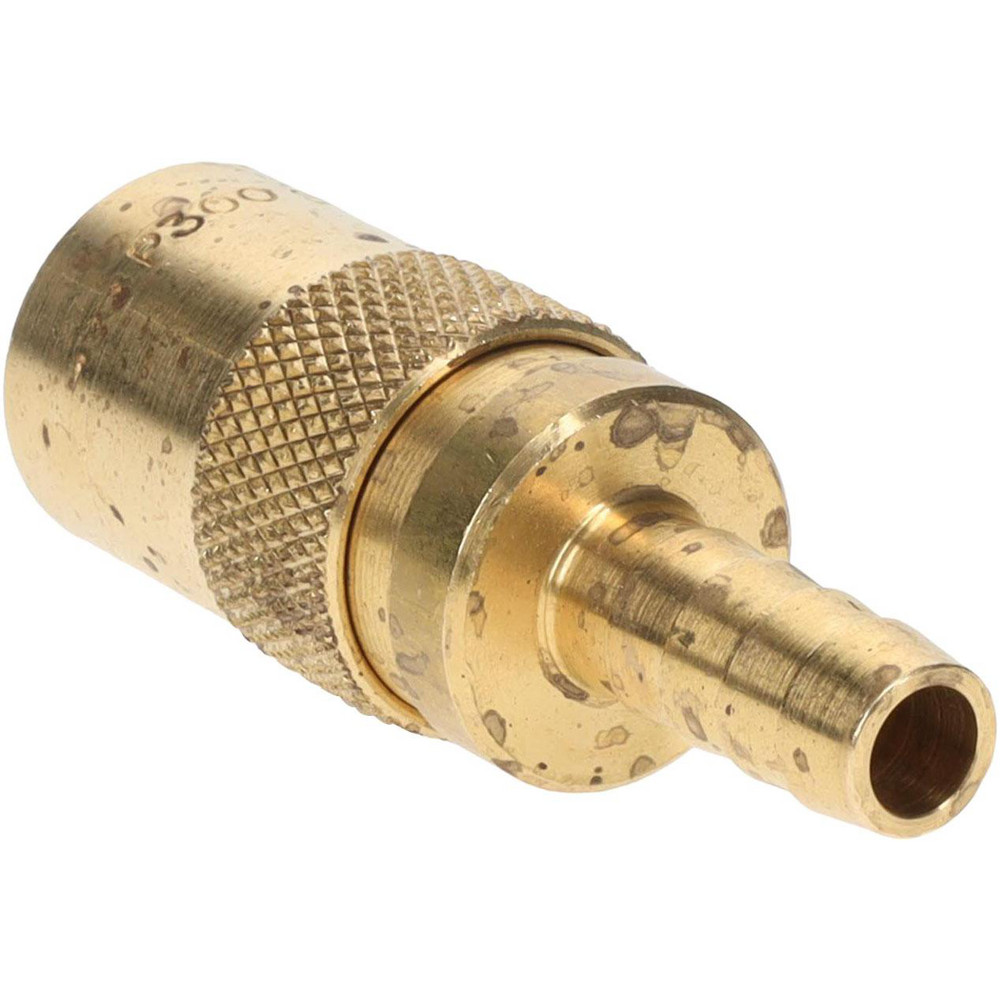 Parker Hydraulic Hose Hose Barb Straight Coupler: 0.375" ID, 200 psi - PC206