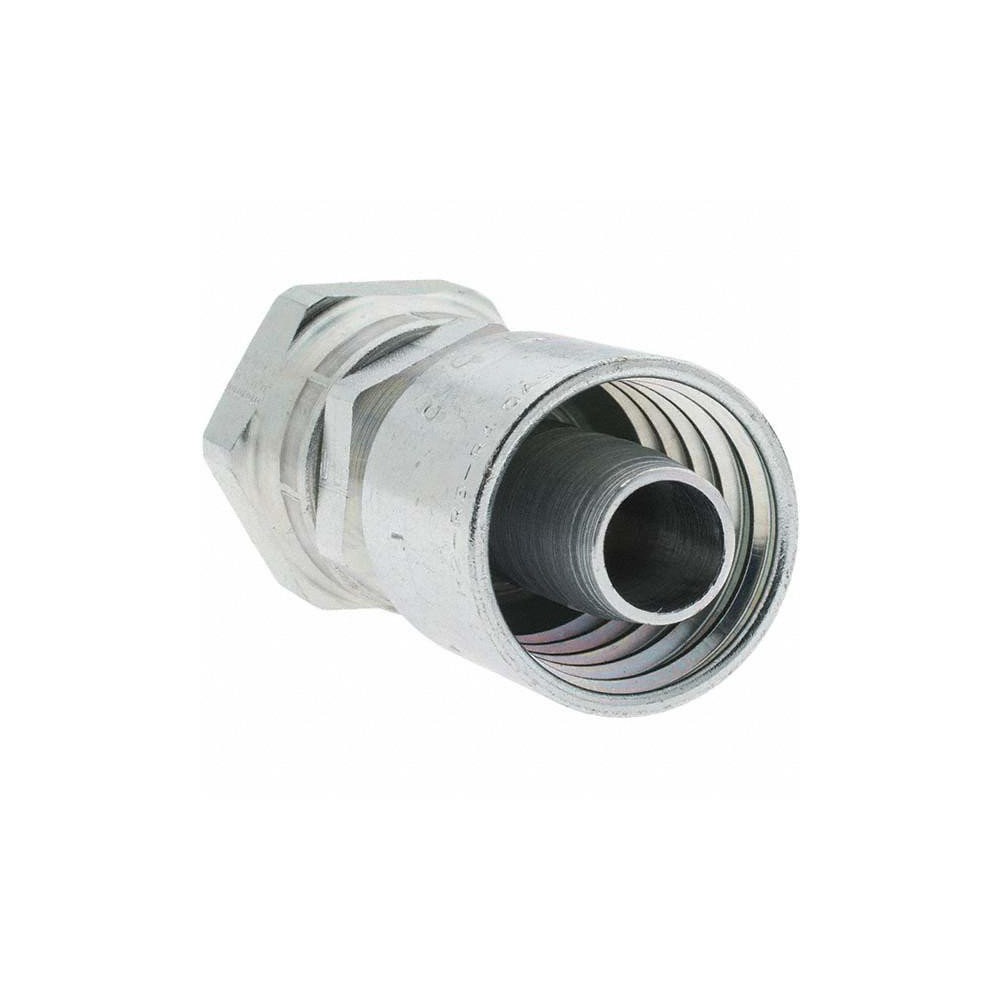 Parker Hydraulic Hose Female Seal-Lok Swivel Short Fitting: 0.75" ID, 12 mm, 1" - BD-1JC43-1612-1