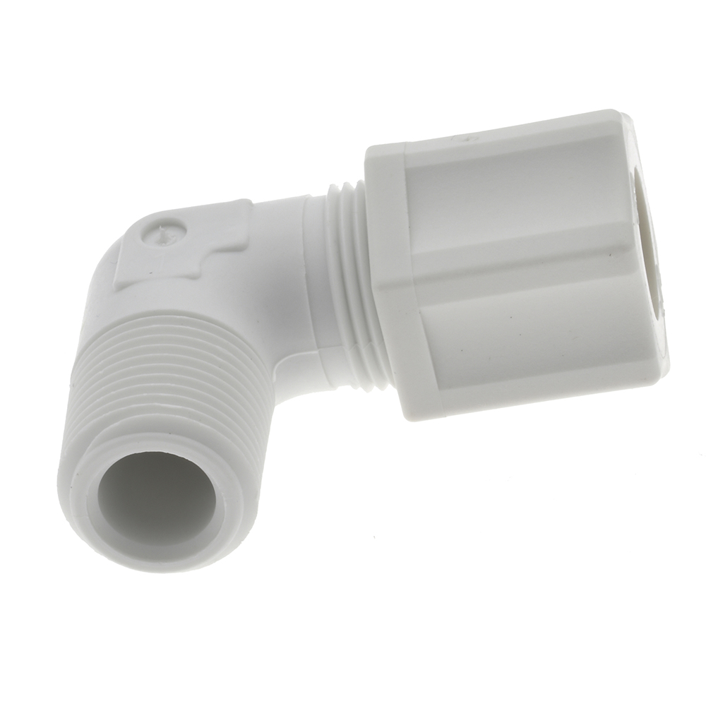 Made in USA Compression Tube Male Elbow: Compression x Threaded - 0635.065