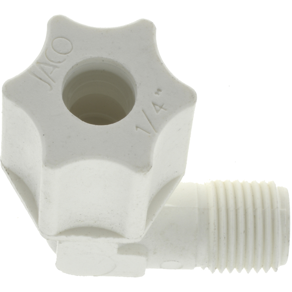 Made in USA Compression Tube Male Elbow: Compression x Threaded - 0635.065