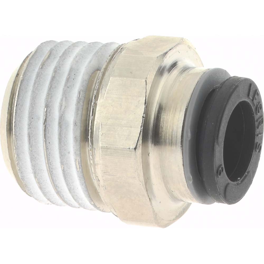 Legris Push-to-Connect Push-to-Connect Fitting: Connector, M5x0.8 Thread, 6.00 mm OD - 3101 06 19