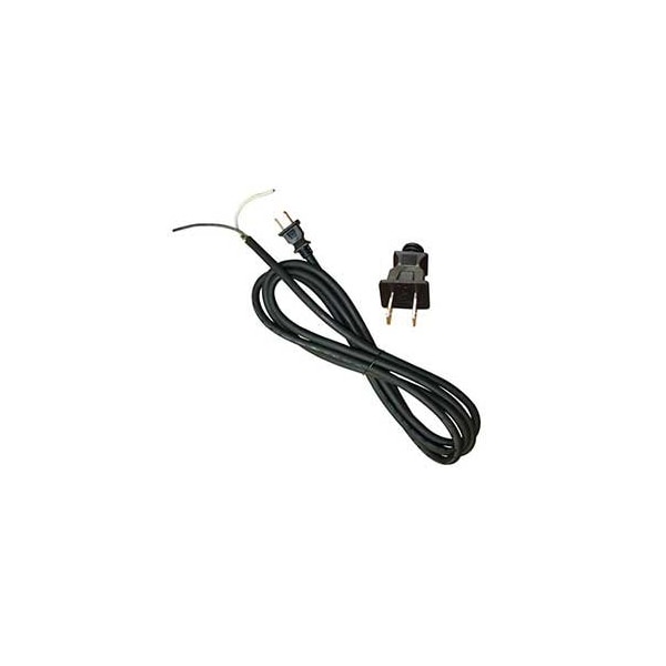 Superior Electric 9 Feet 14 AWG SOOW 2 Wire 125 Volt NEMA 1-15P Electrical Cord - EC142V6