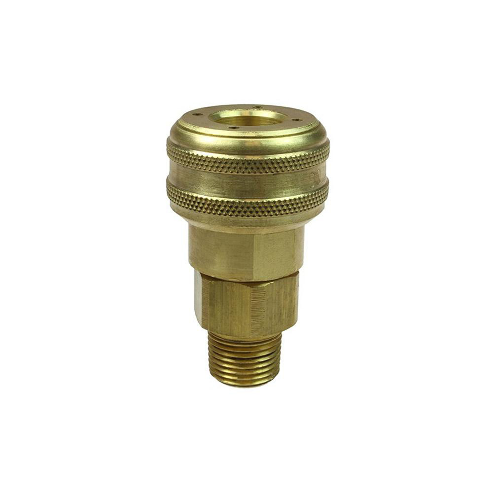 Coilhose Pneumatics Pneumatic Hose Coupling: 1/4" Thread, 1/4" Body Dia, Industrial Interchange - 152