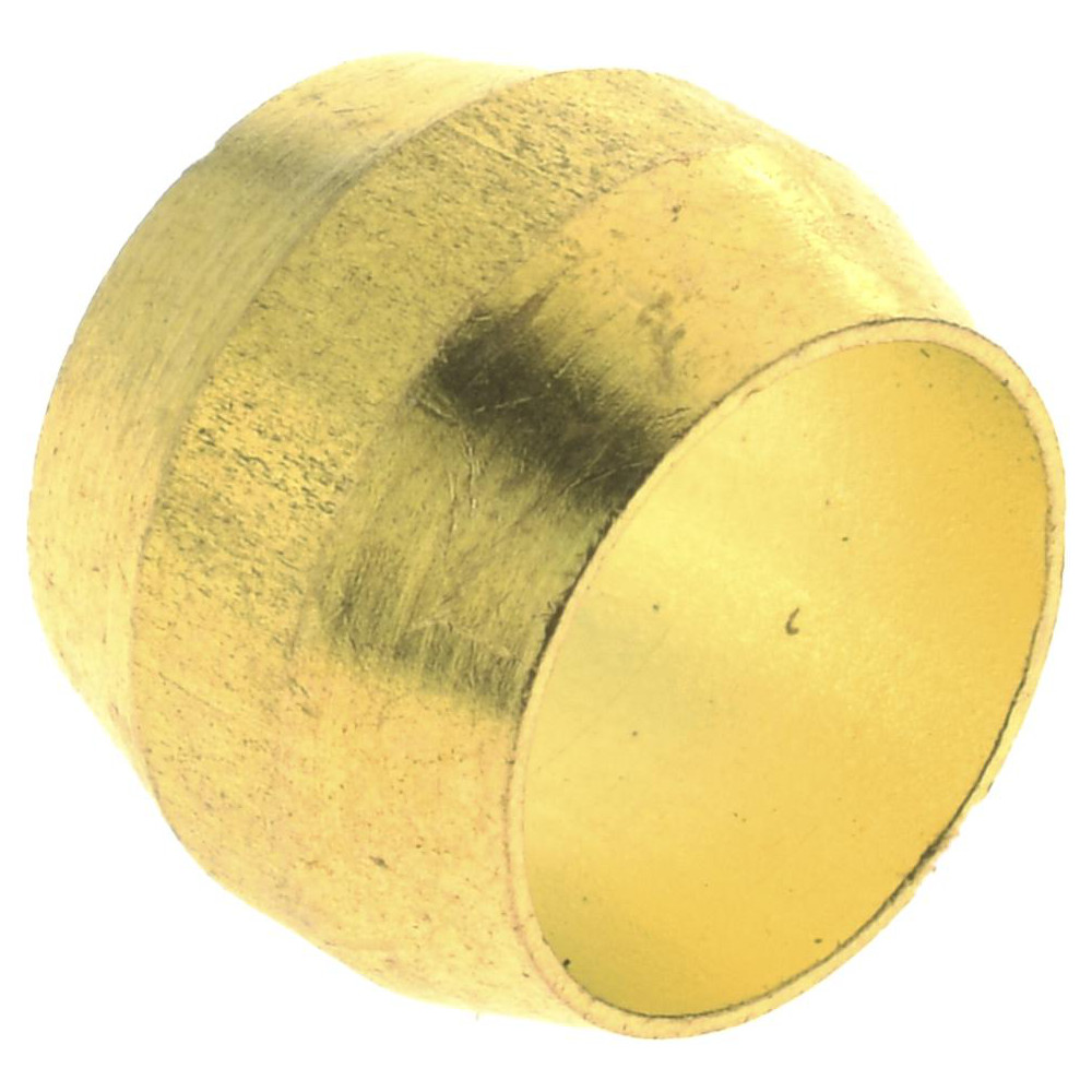 CerroBrass Compression Tube Sleeve: 7/16-24, 1/4" Tube OD, Compression - 18003