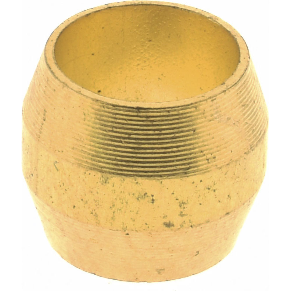 CerroBrass Compression Tube Sleeve: 7/16-24, 1/4" Tube OD, Compression - 18003