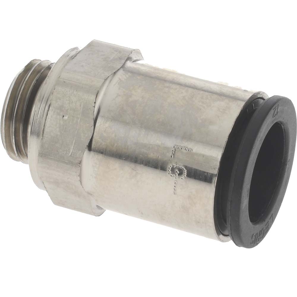 Legris Push-to-Connect Tube x Male BSPT Fitting: Male Elbow, BSPT - 3109 12 17
