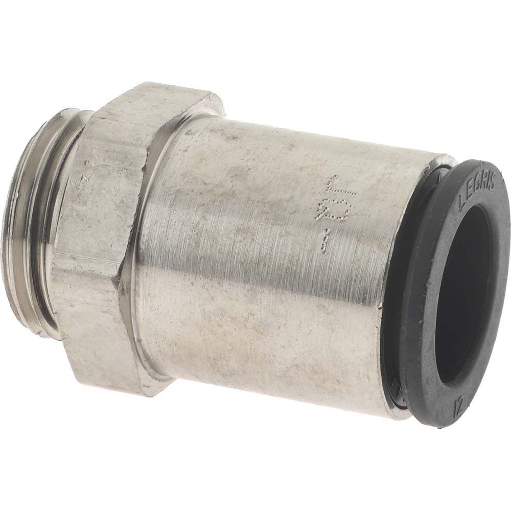 Legris Push-to-Connect Tube x Male BSPT Fitting: Male Elbow, BSPT - 3109 12 17