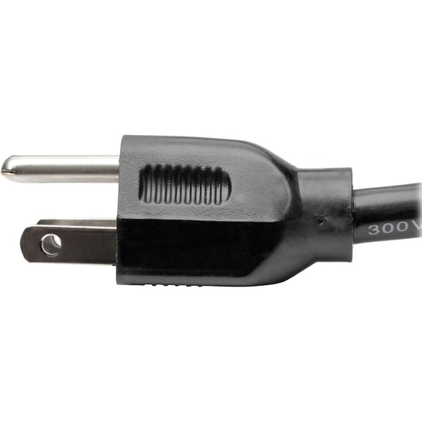 Tripp Lite Power Cord, HD, 5-15P, 5-15R, 15A, 14AWG, 3ft - P024-003