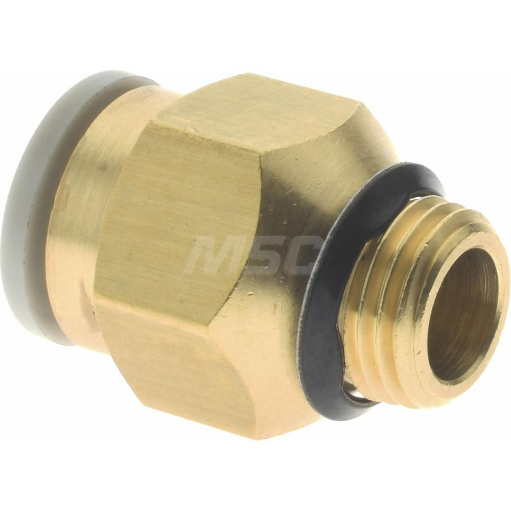 SMC PNEUMATICS Push-to-Connect Push-to-Connect Fitting: Connector, Universal, 8.00 mm OD - KQ2H08-U01A