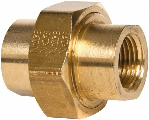 Eaton Industrial Pipe Coupling: 3/8 x 1/8" Female Thread, FNPTF - 3300X6X2