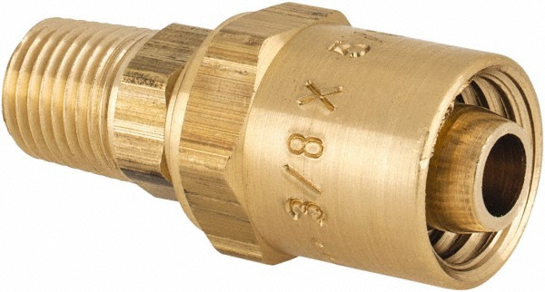 Dixon Valve & Coupling 1/4 NPTF, Reusable Hose Male Fitting - MSC1834084K