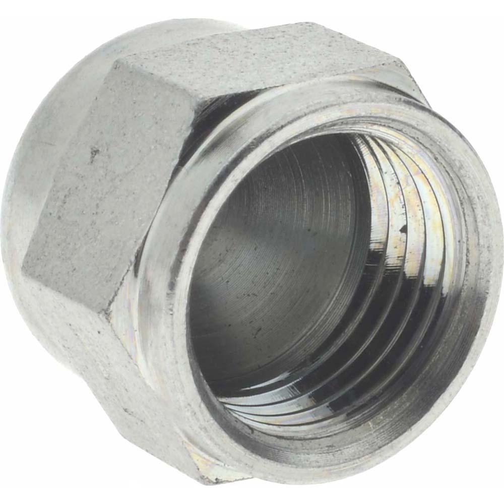 Eaton Steel Flared Tube Cap: 3/8" OD, 9/16-18 Thread, 37 deg Flared Angle - 210292-6S