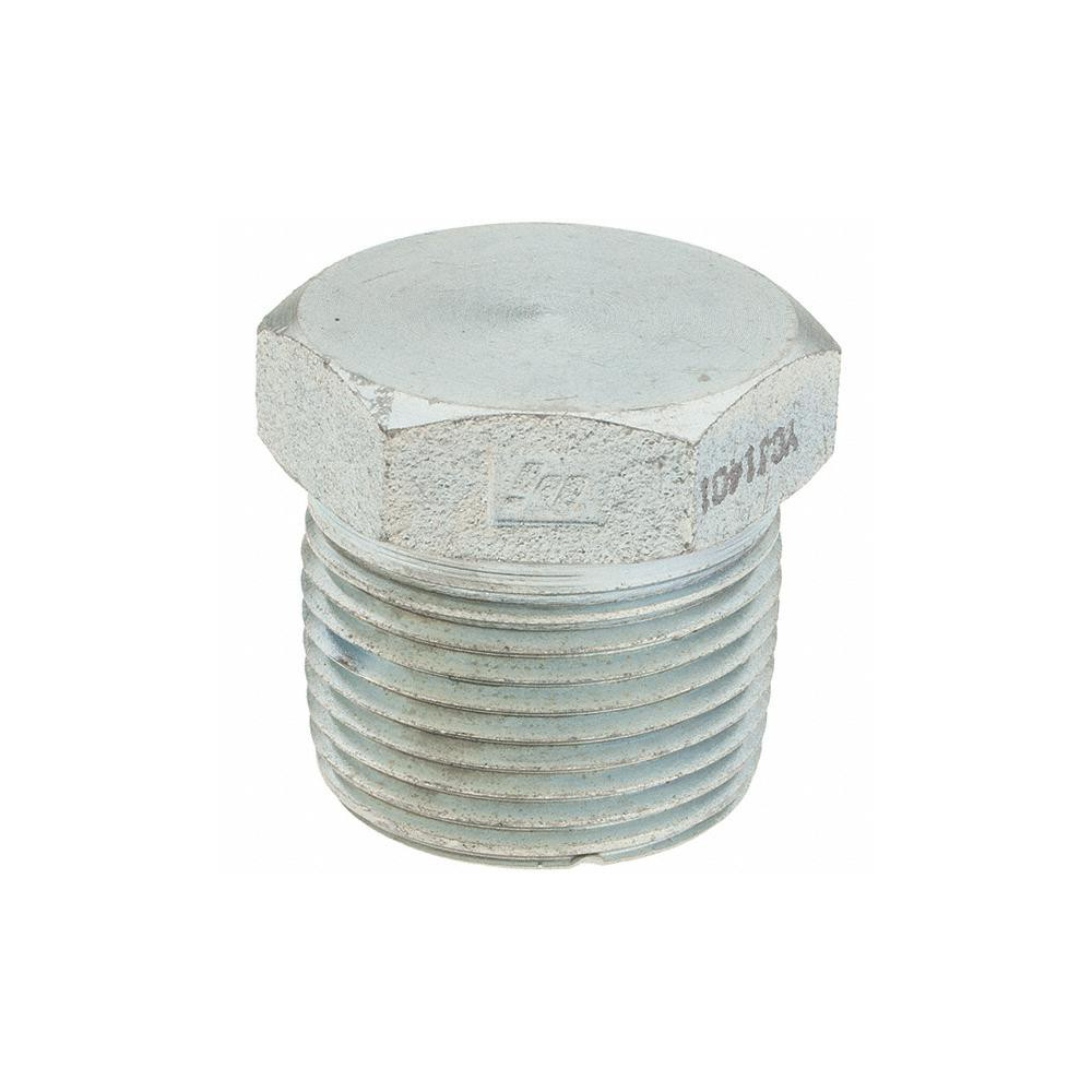 Brennan Industrial Pipe Hex Plug: 1" Male Thread, MNPT - 16032
