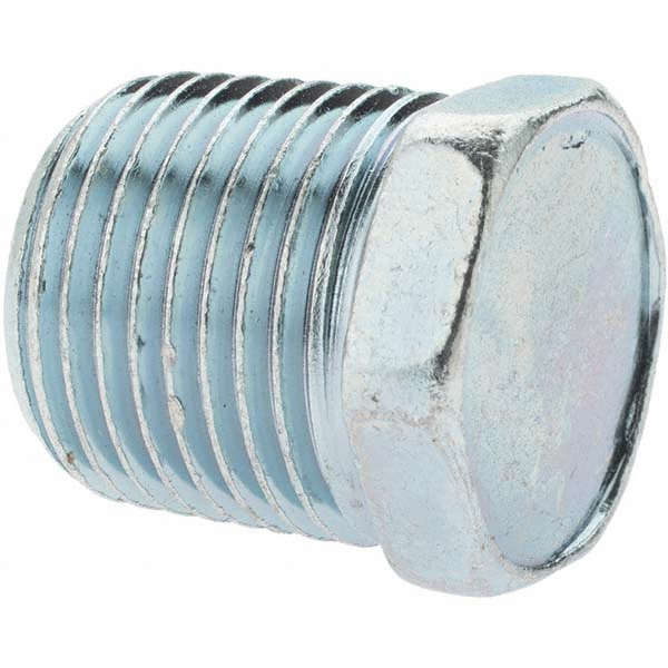 Brennan Industrial Pipe Hex Plug: 1" Male Thread, MNPT - 16032