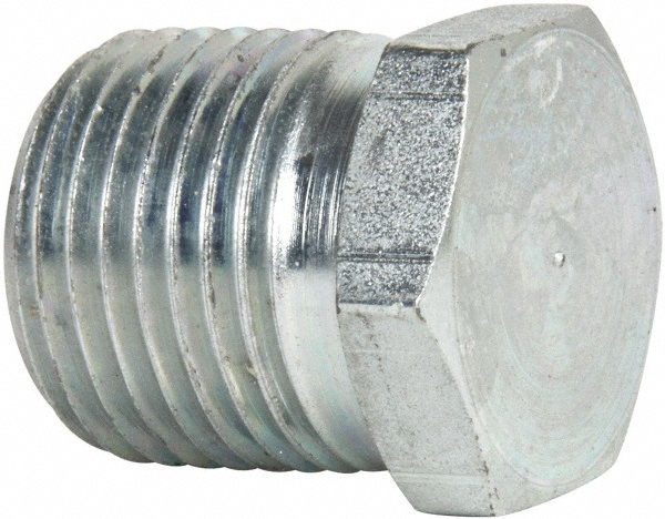 Brennan Industrial Pipe Hex Plug: 1" Male Thread, MNPT - 16032