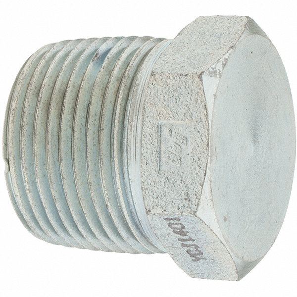 Brennan Industrial Pipe Hex Plug: 1" Male Thread, MNPT - 16032