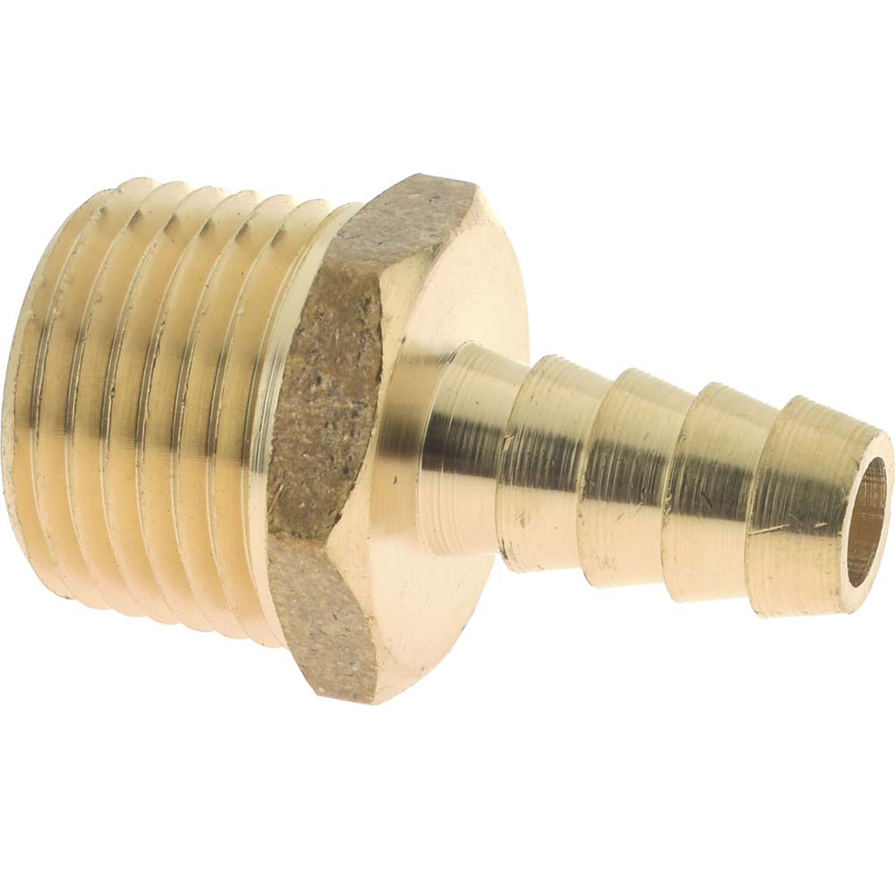 Value Collection Barbed Tube Adapter: 1-1/4" Barbs, 1-1/4" MIPT - 1436-012