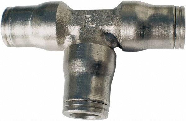 Legris Push-to-Connect Tube x Tube Fitting: Union Tee, 3/8" OD - 3604 60 00