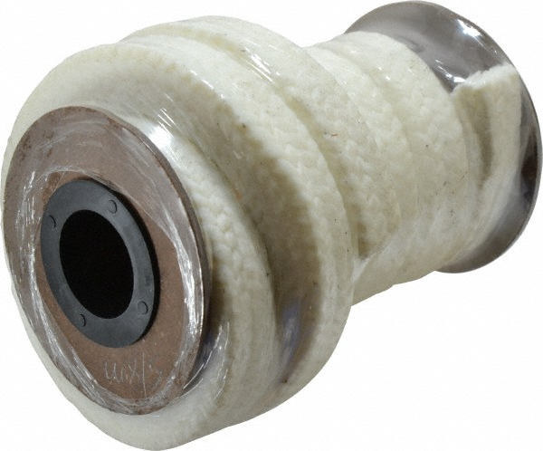 Made in USA 1/2" x 6.9' Spool Length, PTFE/Synthetic Fiber Compression Packing - 31942626