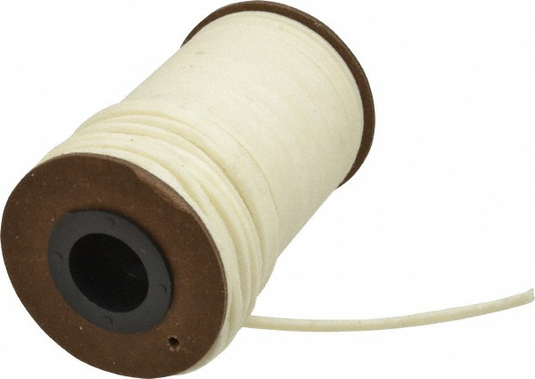 Made in USA 1/2" x 6.9' Spool Length, PTFE/Synthetic Fiber Compression Packing - 31942626