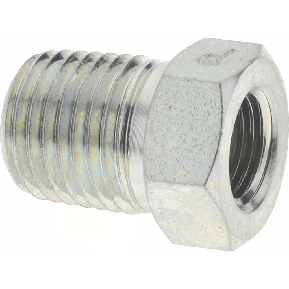 Parker Industrial Pipe Bushing: 1/4" Female Thread, 1/2" Male Thread, MNPTF x FNPTF - 1/2 X 1/4 PTR-S