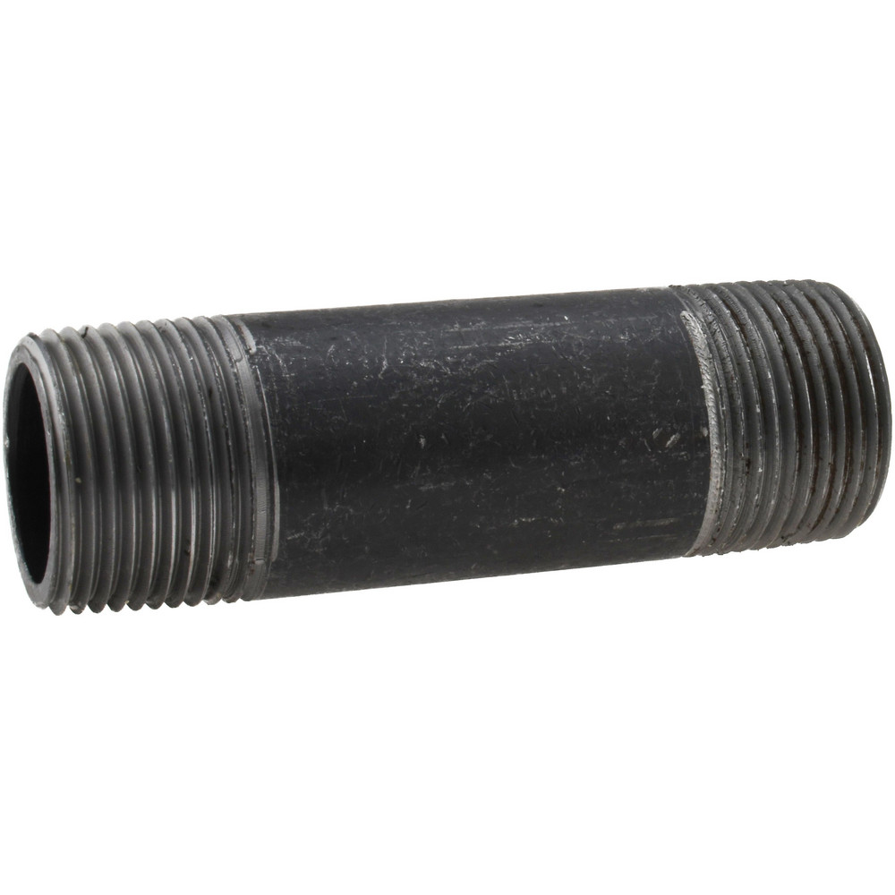 Value Collection Black Pipe Nipple: 1" Dia x 10" Long, Schedule 80 - XNB06100