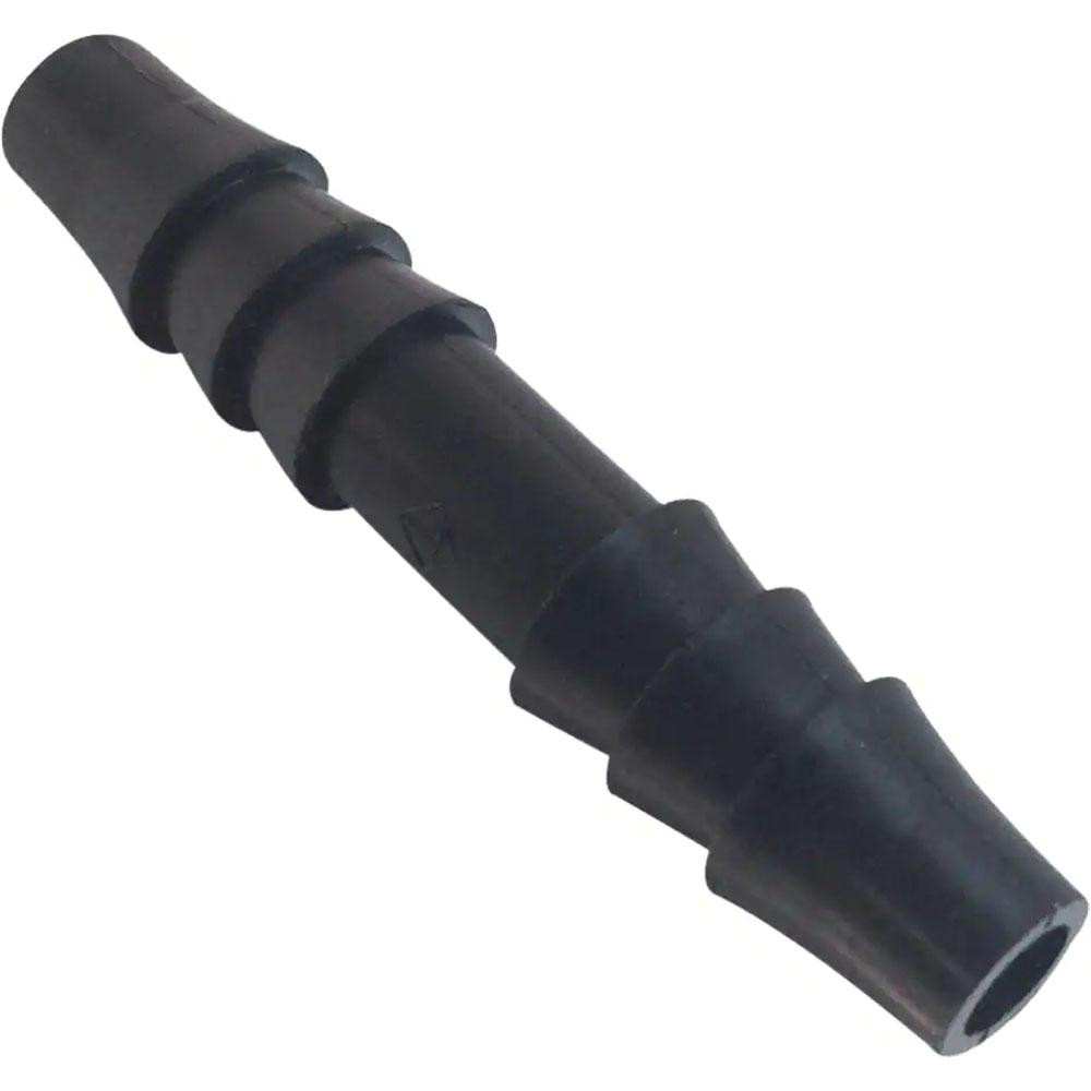 Parker Barbed Tube Union Connector: Single Barb, 3/16" Barb - 322HB-3PP