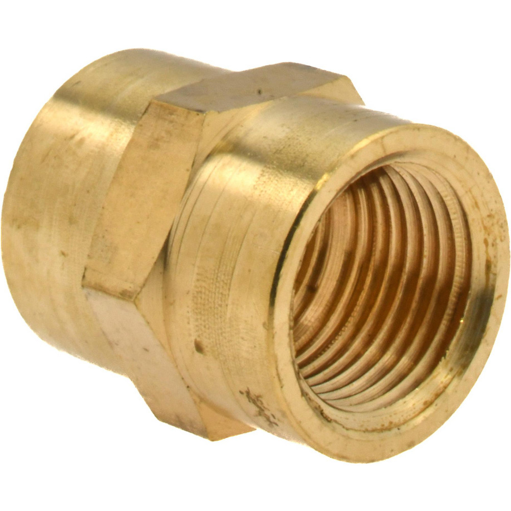 CerroBrass Industrial Pipe 90 ° Female Elbow: 3/8" Female Thread, FNPTF - 28009