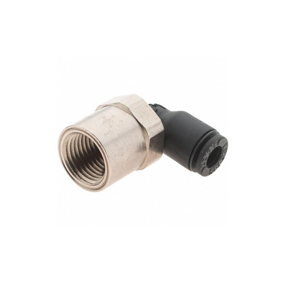 Legris Push-to-Connect Fitting: Female Elbow, NPT, 5/32" OD - 3009 04 11
