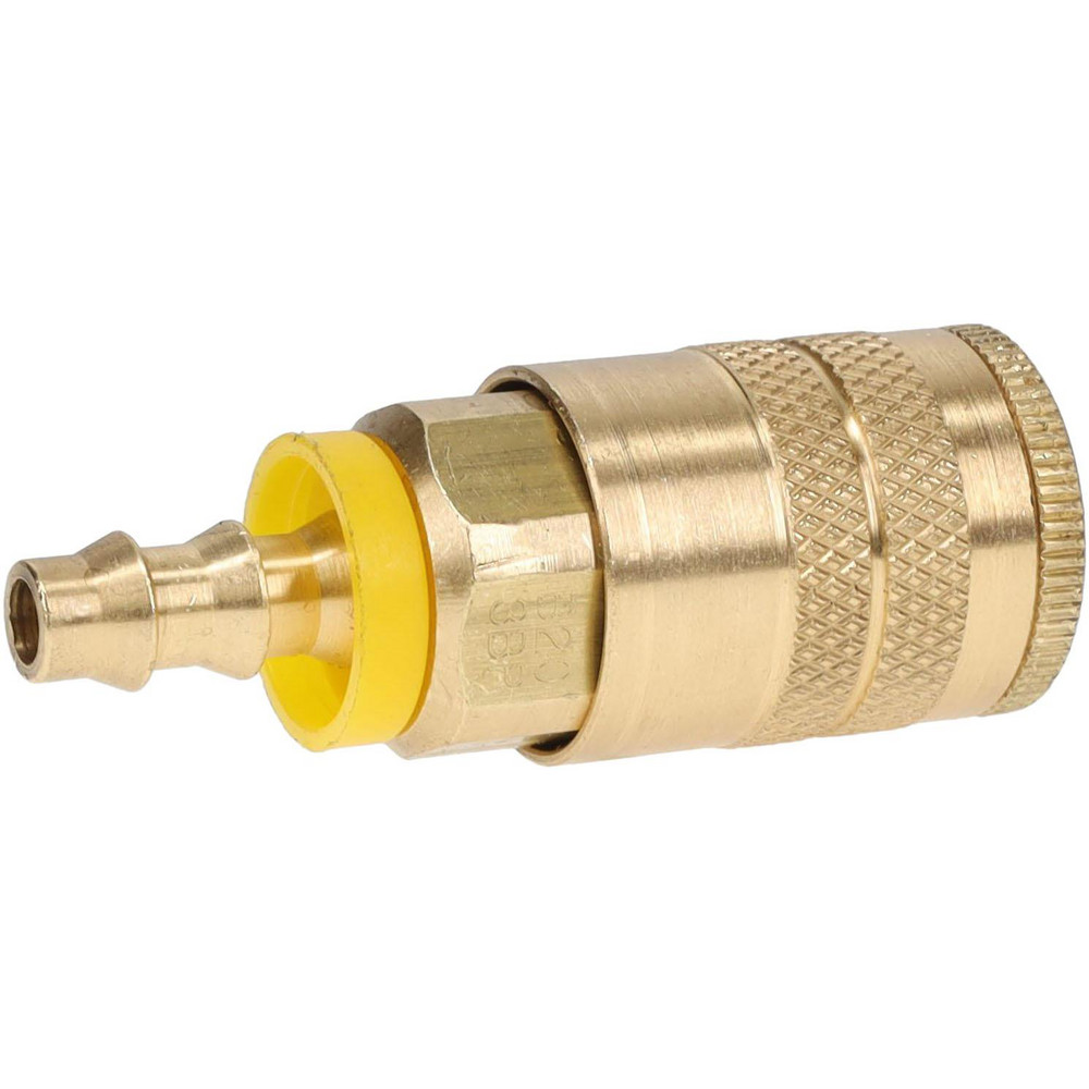 Parker Pneumatic Hose Coupling: 1/4" Body Dia, Industrial Interchange - B20-3BP