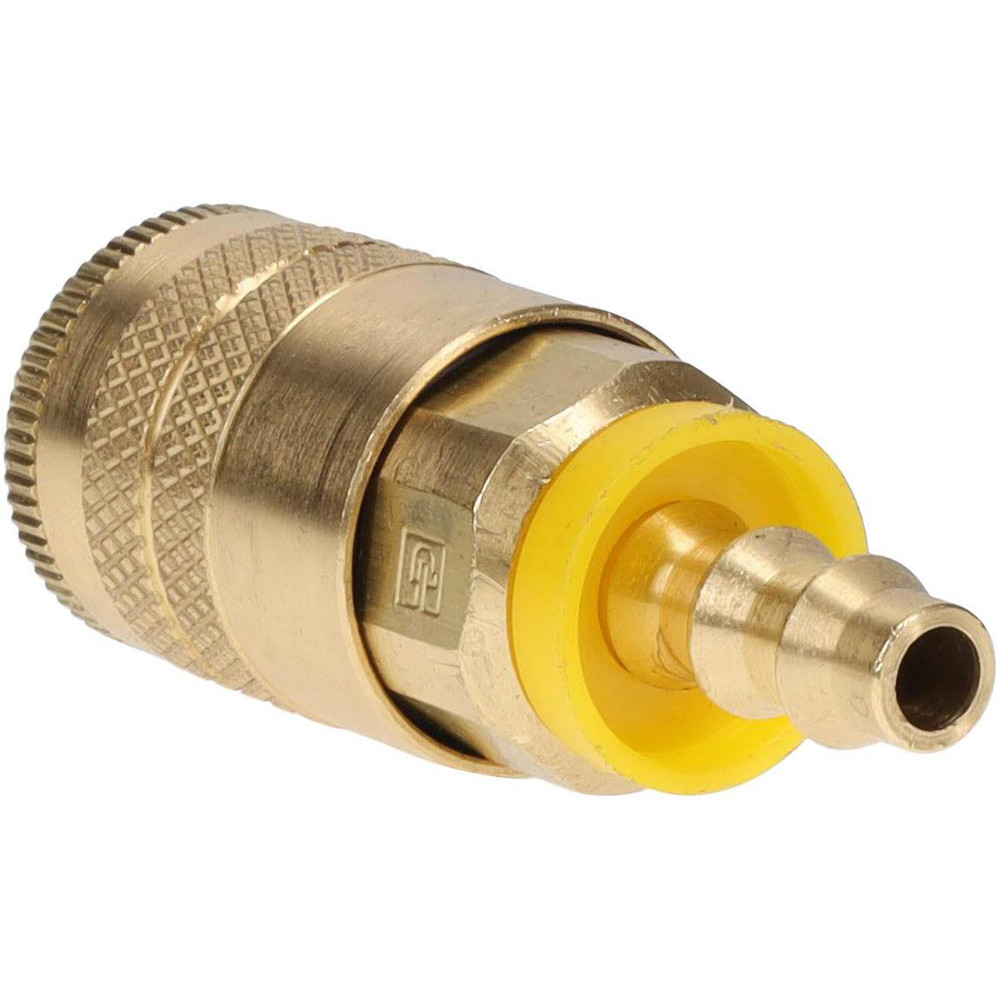 Parker Pneumatic Hose Coupling: 1/4" Body Dia, Industrial Interchange - B20-3BP