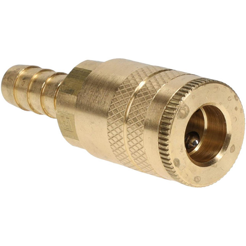 Parker Pneumatic Hose Coupling: 1/4" Body Dia, Industrial Interchange - B20-3BP