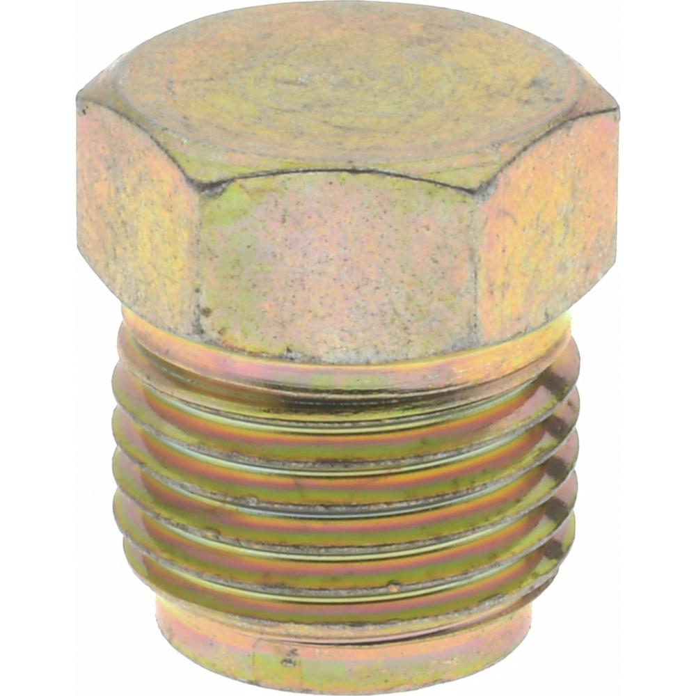 Parker Steel Flared Tube Plug: 1-1/4" OD, 37 deg Flared Angle - KP17587