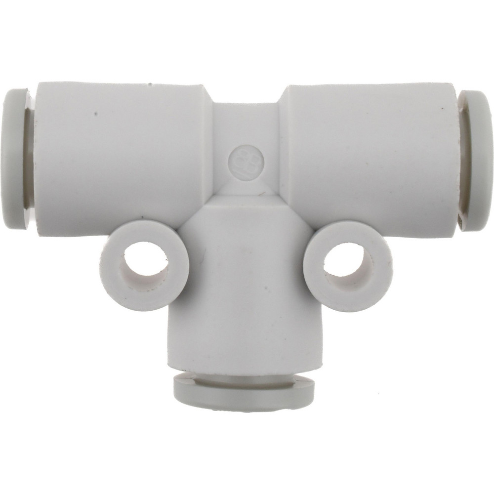 SMC PNEUMATICS Push-to-Connect Push-to-Connect Fitting: Tee, 6.00 mm OD - KQ2T06-00A