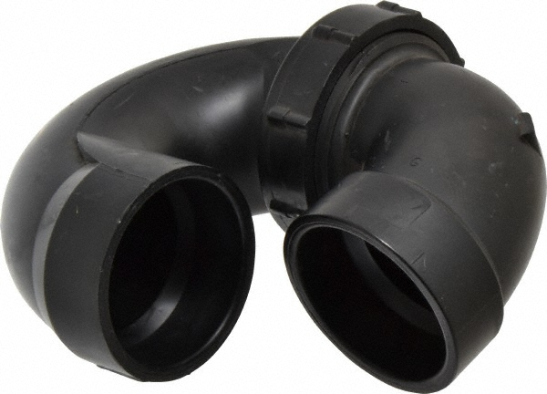 NIBCO Drain, Waste & Vent Coupling: 3" Fitting, Hub x Hub, Acrylonitrile Butadiene Styrene - I009750