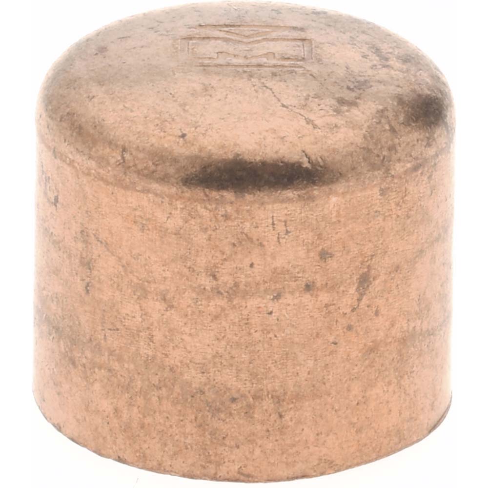 Mueller Industries Wrot Copper Pipe Tee: 1/2" Fitting, C x C x C, Solder Joint - W 04006