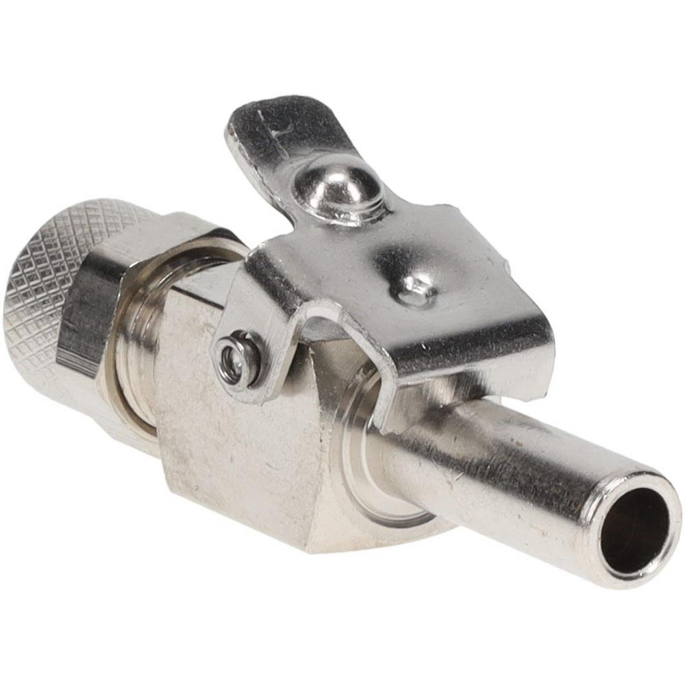 Parker Compression Tube Through Type Insert: 1/4" Tube OD, Tube x Plug-In Stem - 393P-4-4