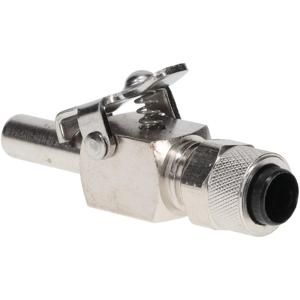 Parker Compression Tube Through Type Insert: 1/4" Tube OD, Tube x Plug-In Stem - 393P-4-4