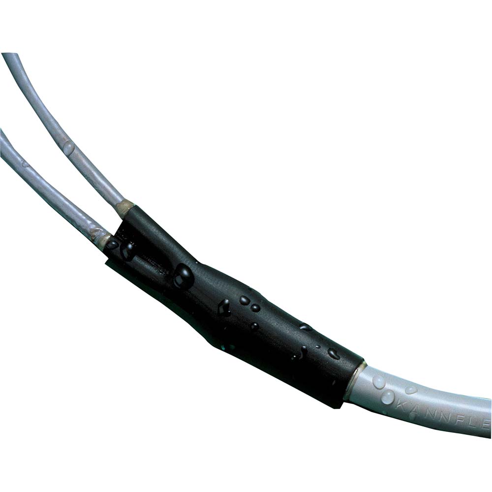 Parker Compression Tube Through Type Insert: 1/4" Tube OD, Tube x Plug-In Stem - 393P-4-4