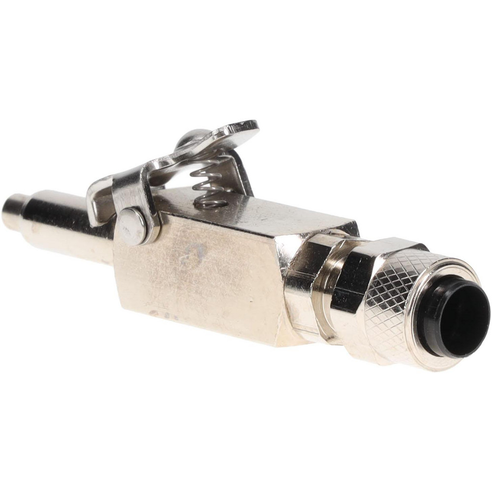 Parker Compression Tube Through Type Insert: 1/4" Tube OD, Tube x Plug-In Stem - 393P-4-4