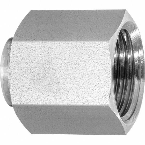 Eaton Steel Flared Tube Cap: 1/4" OD, 7/16-20 Thread, 37 deg Flared Angle - 210292-4S