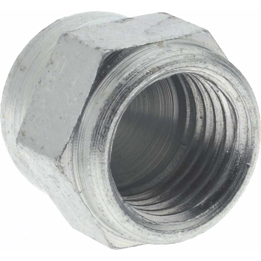 Eaton Steel Flared Tube Cap: 1/4" OD, 7/16-20 Thread, 37 deg Flared Angle - 210292-4S