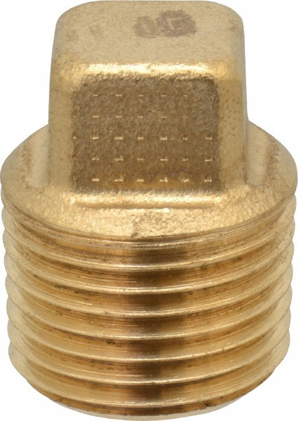 Parker Industrial Pipe Hex Plug: 1/2" Male Thread, MNPTF - 218P-8
