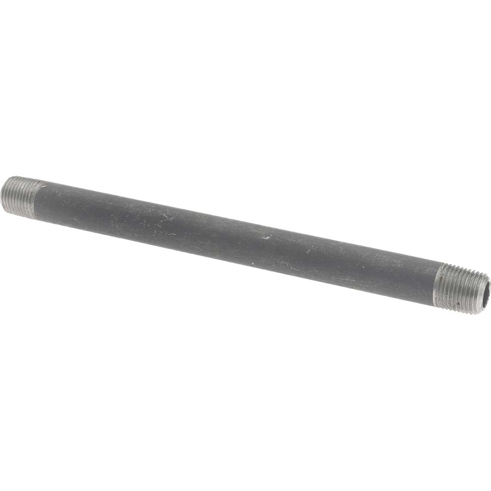 Value Collection Black Pipe Nipple: 1/4" Dia x 5" Long, Schedule 40 - MSCNB02050