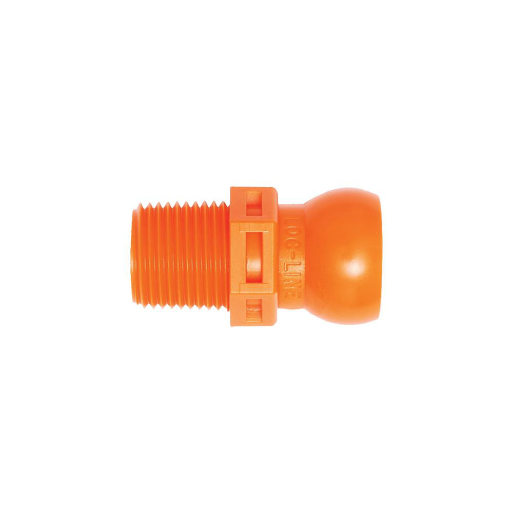 Eaton Industrial Pipe Bushing: 1/2" Female Thread, 3/4" Male Thread, MNPTF x FNPTF - 3220X12X8