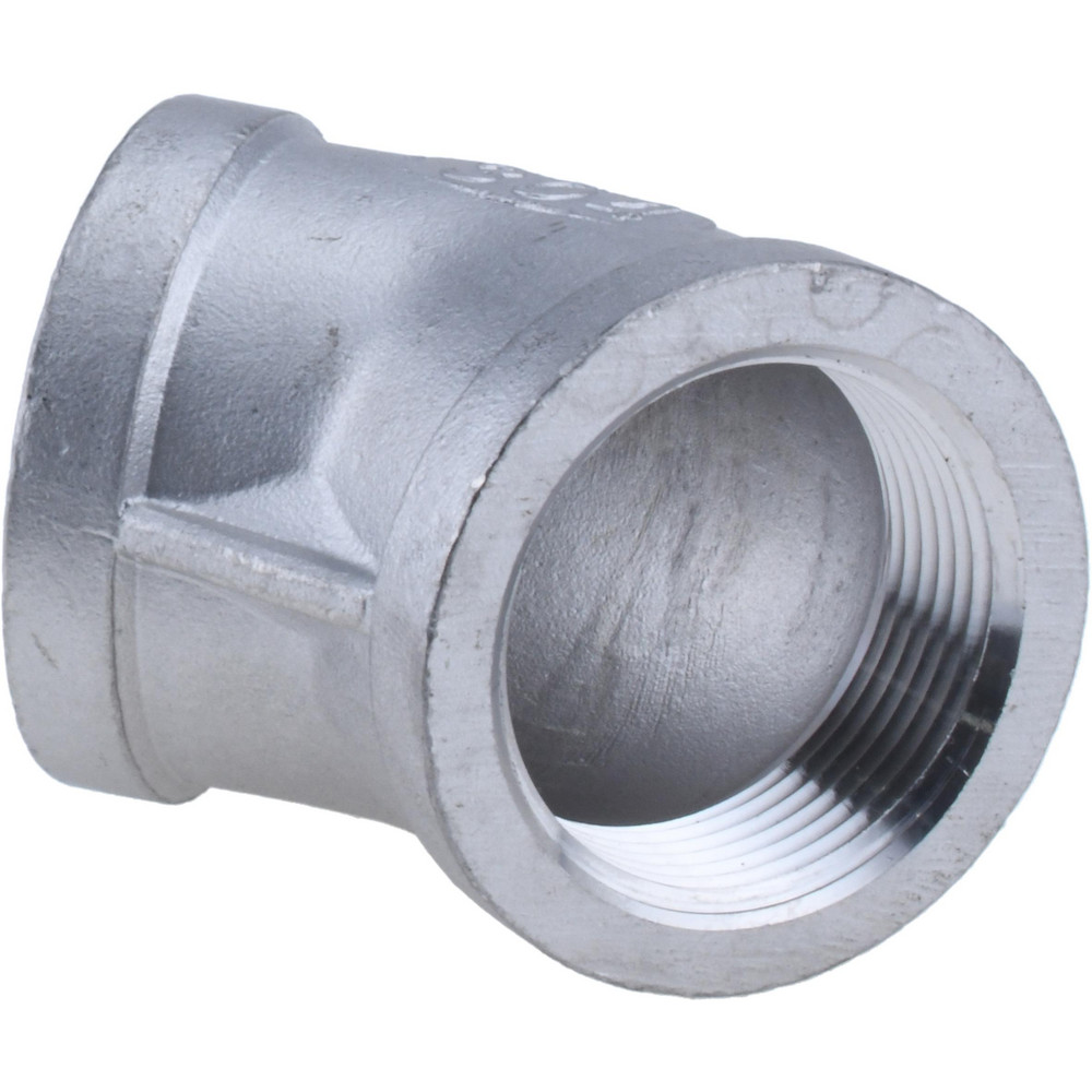 Value Collection Pipe 45 deg Elbow: 1-1/4", 304 Stainless Steel - 4LB4511/4