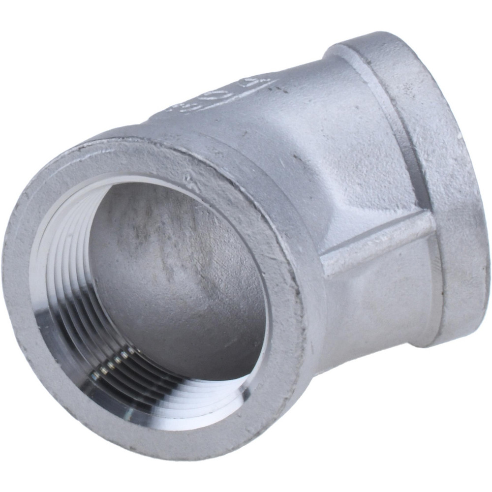 Value Collection Pipe 45 deg Elbow: 1-1/4", 304 Stainless Steel - 4LB4511/4