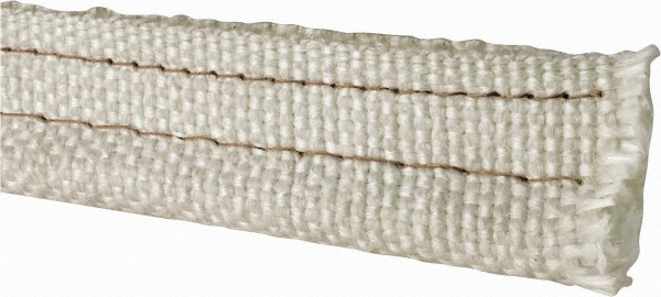 Made in USA 3/4" Bulb Dia, 1-3/4" Overall Width, Fiberglass Tadpole Gasketing - 31949415