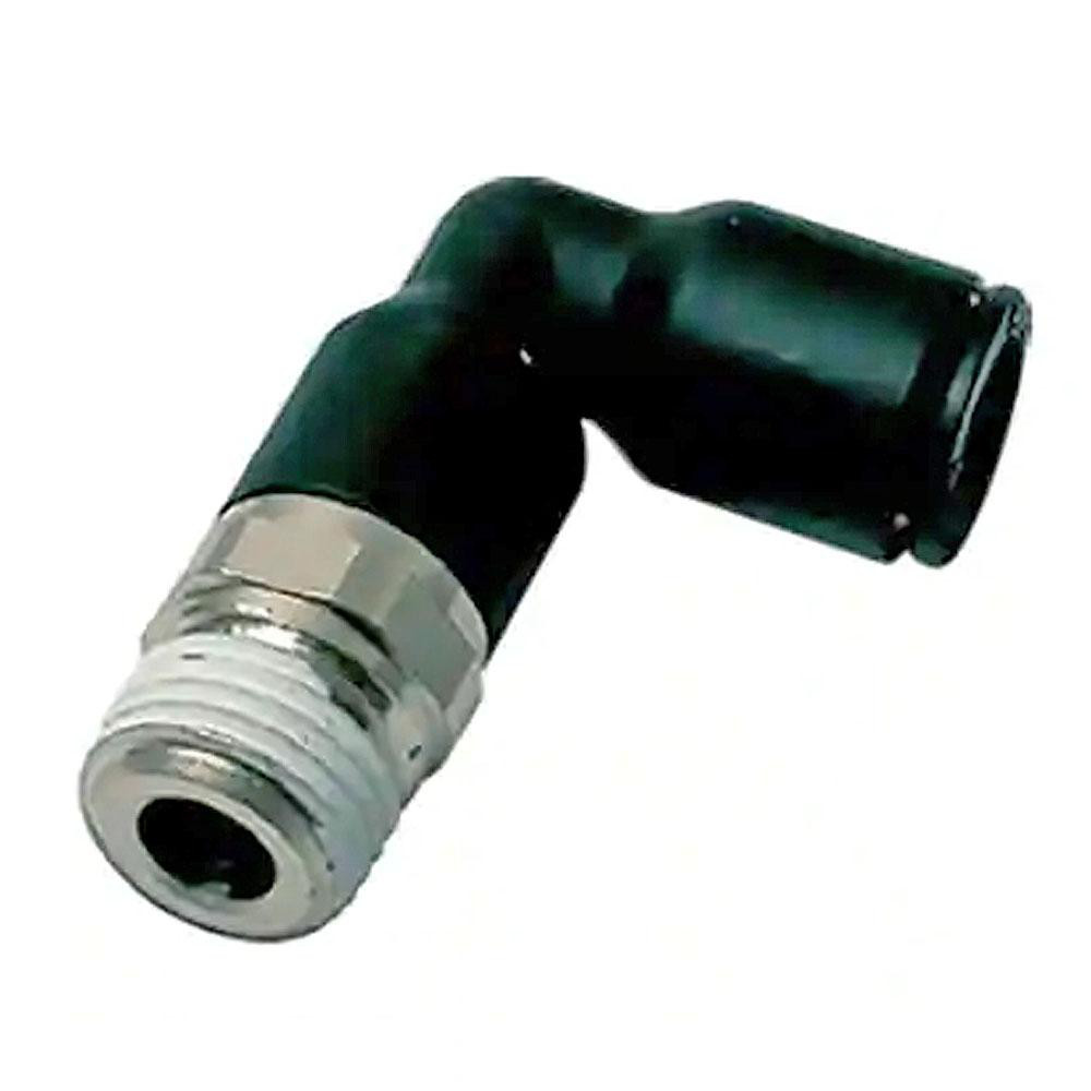 Legris Push-to-Connect Tube x Male BSPT Fitting: Extended Elbow, BSPP - 3129 06 10