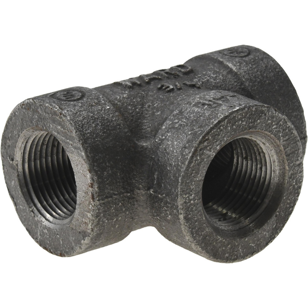 Value Collection Black Pipe Fittings: Tee, 3/4", Threaded, Malleable Iron - B130 20 300#